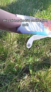 ⚠️ Double check your ECLIPSE GLASSES! Jennifer, a Registered Optician and the Executive director of the Ontario Opticians Association has kindly put together this video explaining how to spot fake eclipse glasses She found a pair of counterfeit eclipse glasses to show you the difference between the real ones and the fakes. The second pair are the real ones. You should see nothing except the sun, reflections of the sun, the filament from incandescent blubs or a tiny bit of light from your phones 