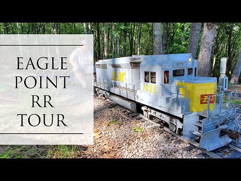 Riding Around the Eagle Point Railroad in Dunlap, Tennessee