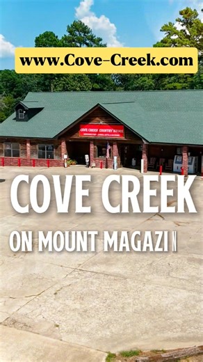 Welcome to Cove Creek! Restaurant, Cabin & SXS Rentals, Beer Store, and Fuel. We are located at the trail heads on Mount Magazine. 11071 S. AR 309, Paris, AR 479-963-2702 | Cove Creek Country Store
