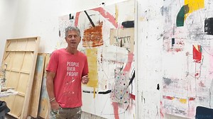 Let’s talk about problem-solving in your art… I’m working on a new piece and thought I’d let you listen in on my thinking when I see problem areas. In parts of this painting, many things are visually tangled. Too many elements colliding are just distracting. It’s like furniture in a room that’s not placed right - it just feels wrong. I try to feel my way into what needs to be corrected in a painting. It has to do with noticing tightness and tangles and relieving them with more adjustments. This 