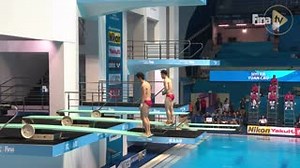 19K views · 554 reactions | A taste of 3m Springboard diving this time with the Men’s Synchro final and an excellent effort from Chinese gold medallists Cao Yuan and Xie Siyi, which gleaned 93.96 from the judges. #Diving #FINAGwangju2019 | World Aquatics | Facebook