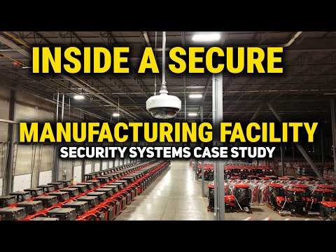 Manufacturing Facility Security Case Study: CCTV, Access Control and Intercom System
