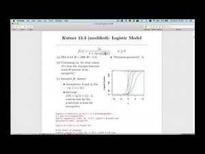 nonlinear regression introduction
