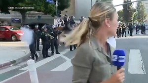 Reporter Shot by Rubber Bullet on Live TV While Covering Immigration Protests in Los Angeles: 'Caught in the Crossfire'