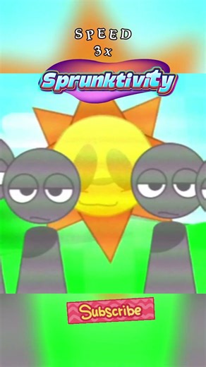 Sprunktivity - Mr. Sun | 10x speed #sprunki