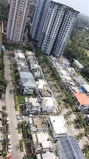 Aquva City sky view 👌#kerala #flat #