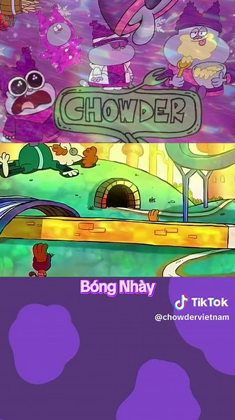 Chowder Tập Bóng Nhày#hoathinhtuoitho #chowder #hoathinhhay #chowchowpuppy