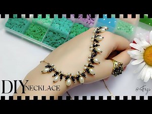 DIY DAINTY Pearl Choker 🖤 Look Expensive for Less! (EASY Beaded Necklace Tutorial)