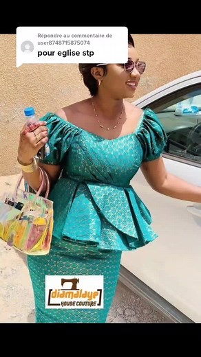 Modèles de robes en pagne pour l'église et événements