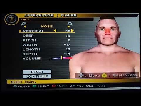 WWE day of Reckoning 2 caw fórmula:Gunther '25 (WWE)