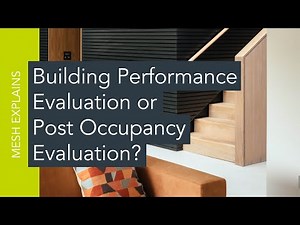 Building Performance Evaluation or Post Occupancy Evaluation?