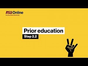 How to apply to ASU Online graduate school - Step 2.2: Reporting your GPA