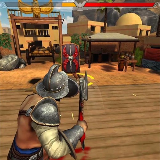 Gladiator Glory Duel Arena Gameplay Blue Gladiator #gaming #medieval #gladiator #gladiators #short