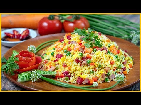 Cơm Chiên Trứng trộn trứng sống rồi chiên mới NGON | Simple Fried Rice Awesome