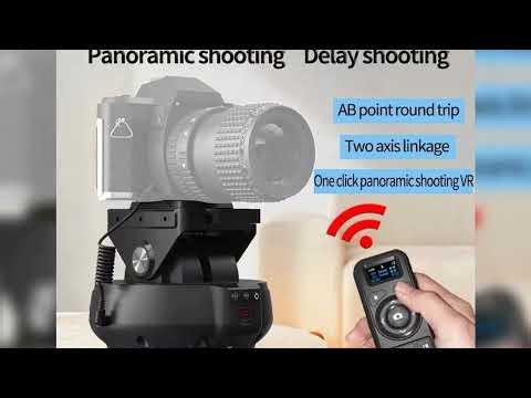 A must-have product! Desiontal Brand YT-1200 Rotation Panoramic Remote Control Pan Tilt Motorized