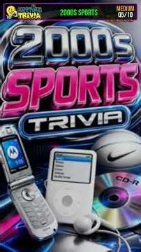 2000s Sports Trivia #Shorts