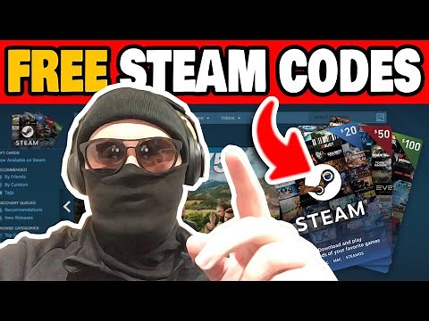 How YOU can get FREE Steam Gift Cards 🎮 Free $100 Steam Gift Card Codes 💳 (EASY METHOD!!)