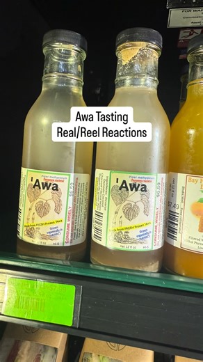We got to taste ’awa that Abundant Life shared with us. ʻAwa is a traditional ceremonial beverage made from the roots of the kava plant. It is non-alcoholic and has euphoria producing effects. It is a traditional beverage made from the root of the piper methysticum plant which is native to the south pacific islands. The drink has relaxing, mood-lifting, and sedative effects. We make our awa in-house from fresh, frozen ava grown organically in Hawaii. Fresh frozen awa contains the naturally occur