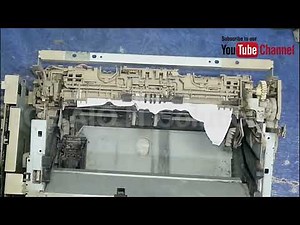 HP LaserJet MFP 1522nf Paper JAM error with blur, fade and faint printing issues || #hp #printer