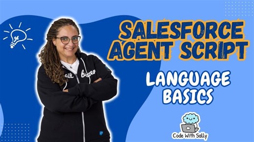 Salesforce Agent Script Basics Characteristics Explained | Code With Sally posted on the topic | LinkedIn