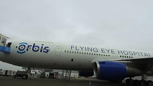 Take a peek inside Stansted’s flying eye hospital. | BBC London