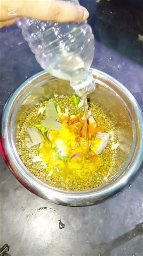 Cooking Khichuri with Grass Pea Pods #popular #recipe #cooking