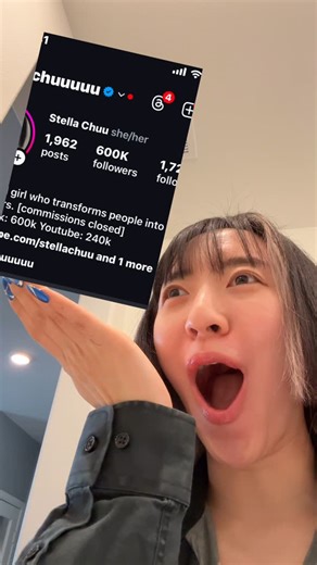 Stella Chuu on Instagram: "600k fanfic readers and gooners. Hello. #thankyou"