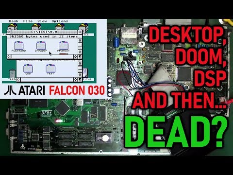 Atari Falcon030 repair part 3: two steps forward..?