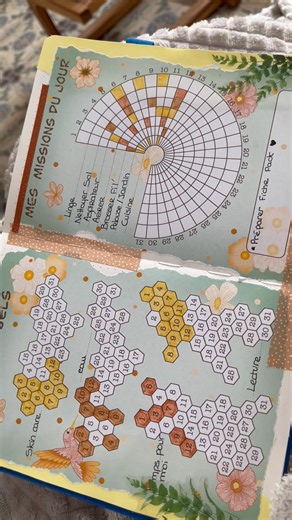 Pages bullet journal pour s’organiser facilement! #organisation #bulletjournalfrançais