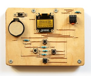 ATtiny85 Snake Game
