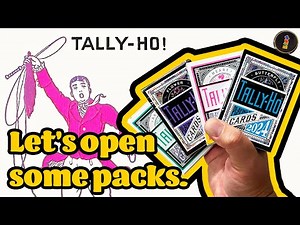 TALLY-HO! Cardistry 2023 & 2024 Decks! Such Contrast!