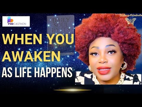 A New Solo Reflection Series | Daily Soul Bytes Show | #bolaabimbola #awakenaslifehappens | love
