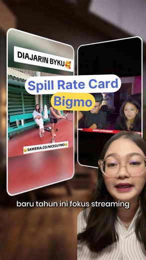 Bigmo's Streamer Rate Card Revealed