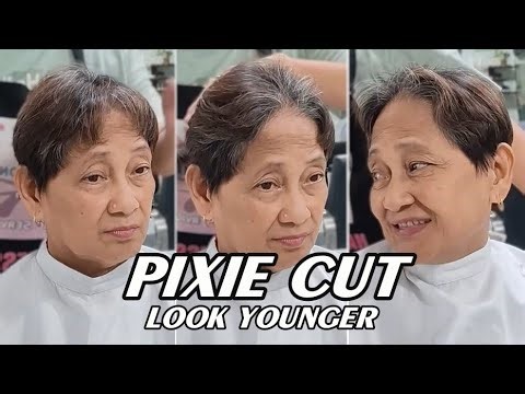 Short Pixie Haircut That Makes You Feel Young Again | Women Over 60