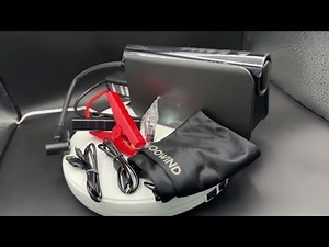 Woowind Bora Plus 3 in 1 Jump Starter, Air Compressor and Power Bank Unboxing and instructions