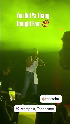 Seen @Thatsdax Live & He Was Amazing 🤩