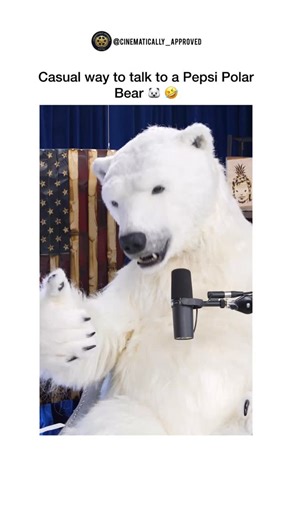 Cinematically approved | Pepsi’s Super Bowl 2026 commercial takes a playful approach to the cola rivalry by featuring a polar bear, an animal closely associated... | Instagram