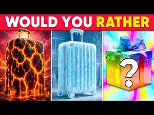 Would You Rather...? MYSTERY Gift Edition 🌵🔥🧳 Hardest Choices Ever
