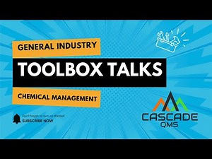Chemical Management - Toolbox Talk