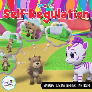 Self Control & Regulation SEL Lesson & Zoonicorn Character Education Activities