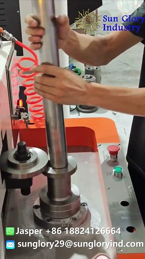 Sunglory pipe-end deburr rolling machine