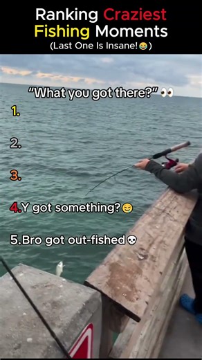 Ranking Craziest Fishing Moments! 😲 #shorts #usa
