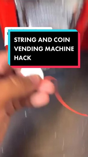 Coin and String Vending Machine Hack