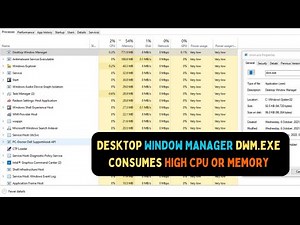 How to Fix Desktop Window Manager (dwm.exe) Consumes High CPU or Memory on Windows 11