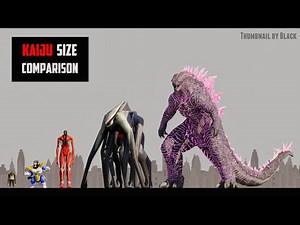 Kaiju Size Comparison 2025