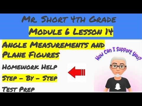 Module 6 Lesson 14 Eureka Math Homework Help (4th Grade)
