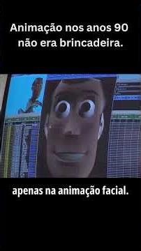 Animação nos anos 90 não era brincadeira #tecnologia