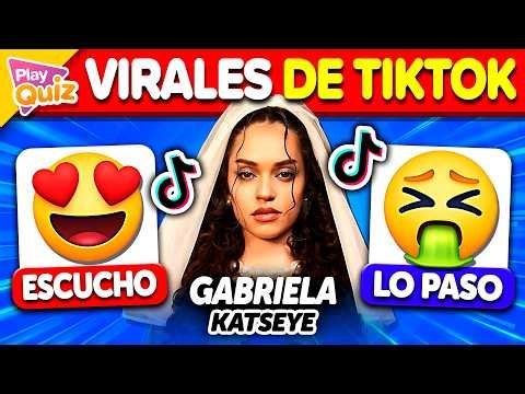 ¿ESCUCHO O LO PASO? 🎧 Reto de Canciones Virales de TikTok 2026 🎵 | Play Quiz de Música