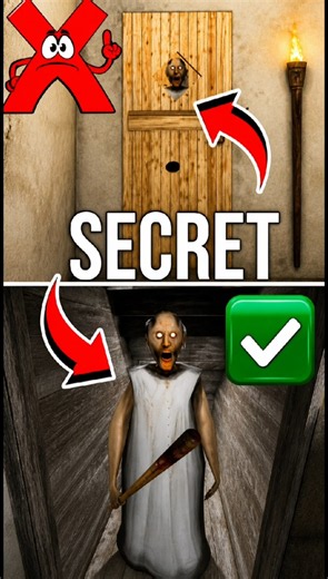 I Found Granny's Biggest Secret 😱(Nobody Knew this)💀🔥#granny #grannyglitches #grannygame #granny1
