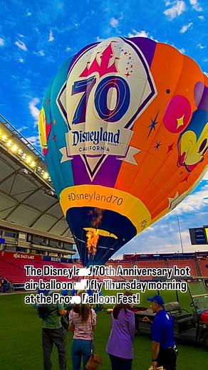 42 reactions · 7 comments | The @disneyland 70th Hot Air Balloon will...